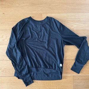 Vuori Charcoal Crewneck Long Sleeve